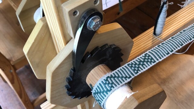 お友達のお仕事。幅が均等で端が綺麗。 2日目の講習